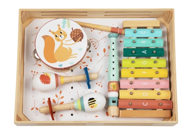 2Kids Igrače Glasbeni set Gozdna Živali