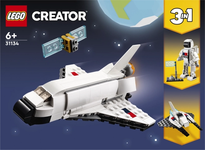 LEGO Creator 3v1 31134 Vesoljski raketoplan
