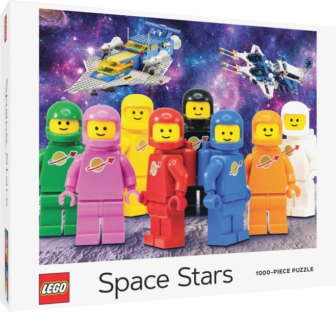 Namizna sestavljanka LEGO vesoljski junaki 1000 koščkov – Chronicle Books