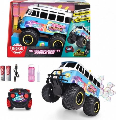 RC mehurčkasti avtobus VOLKSWAGEN T1 (30 cm)