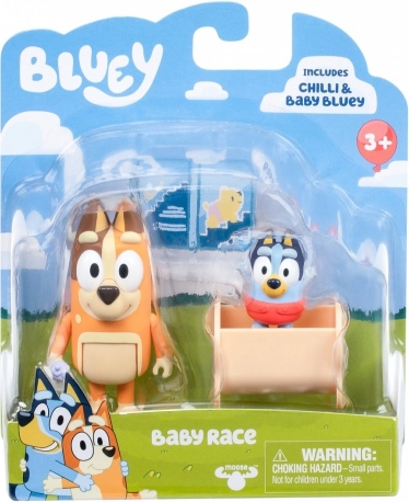 Komplet figuric Bluey 2 kosa Baby Bluey in Chilli