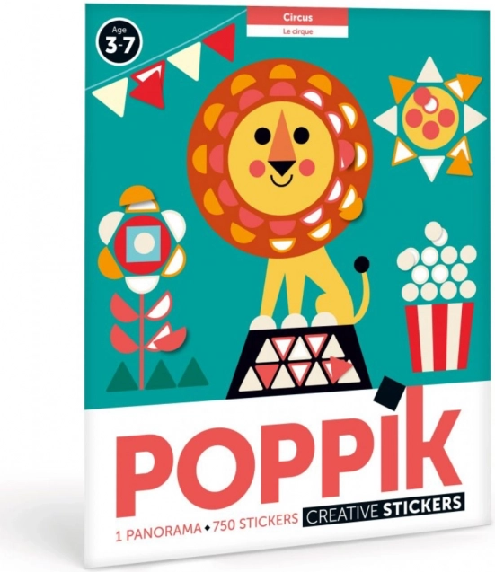 Samolepkovna panorama Cirkus od Poppik
