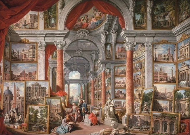 Art Puzzle Museum Series: pogled na moderni Rim, 2000 koščkov