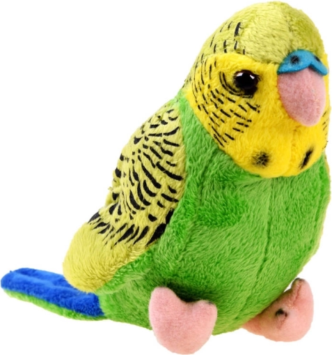 plišasta skobčevka zeleno‑modra 13 cm beppe zoo