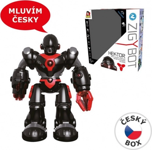MaDe Robot Hektor - Rapajoči česko govoreči robot 35 cm