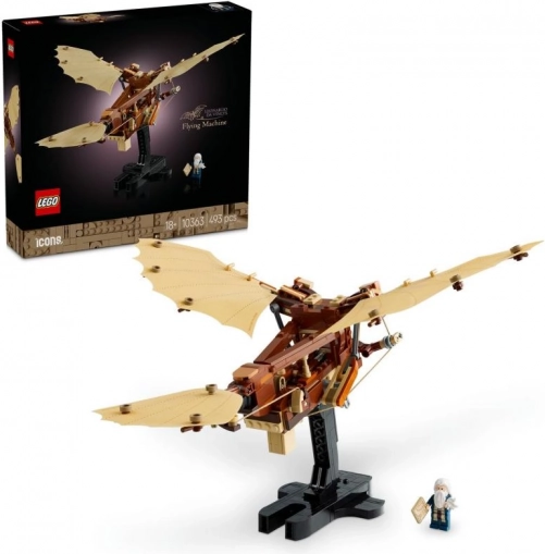 LEGO Icons 10363 Leonardov leteči stroj