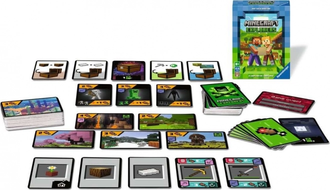 RAVENSBURGER Igralna karta Minecraft Raziskovalci