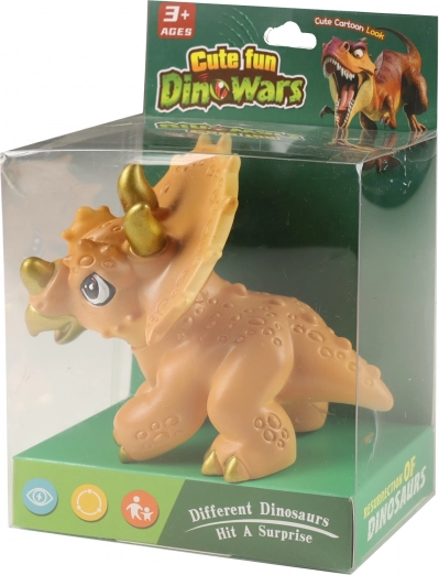 Smešen dinozaver Triceratops 13 cm