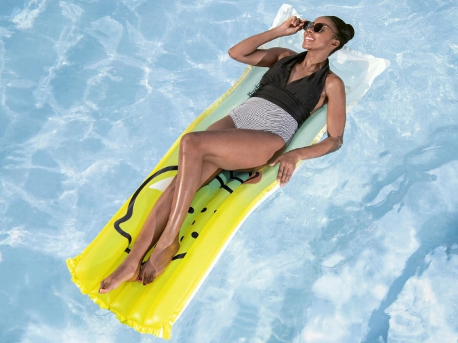Bestway Napihljiva blazina Citronka 183 x 69 cm