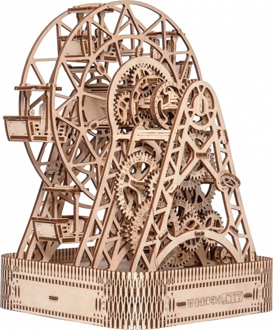Lesen model ruskega kolesa WOODEN CITY