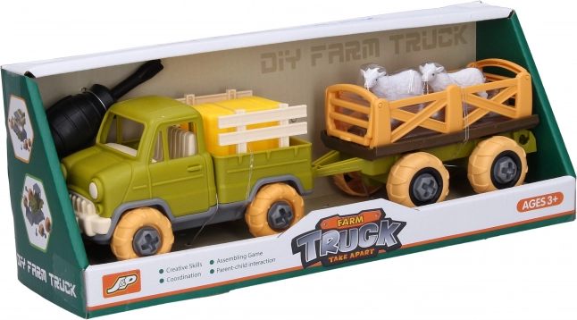 Avto z vijačnim priklopnikom za prevoz živali 28 cm