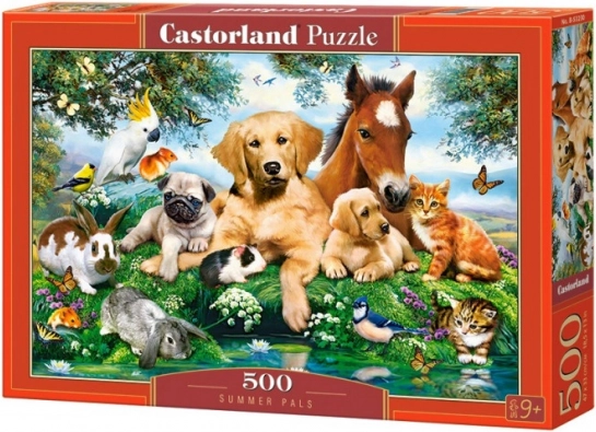 Sestavljanka 500 kosov Summer Pals CASTORLAND