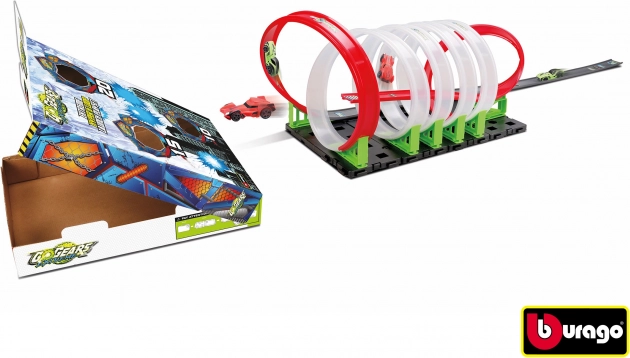 Avtocesta Bburago GoGears Extreme s 6 zankami in rampo