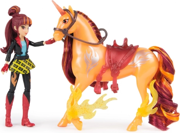 Magični samorog Cinder z dodatki