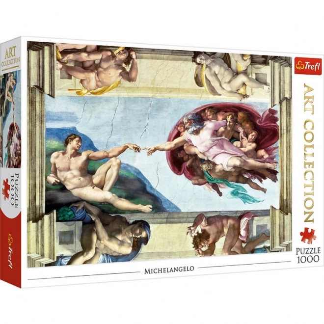 Sestavljanka 1000 kosov Art Collection Stvarjenje Adama