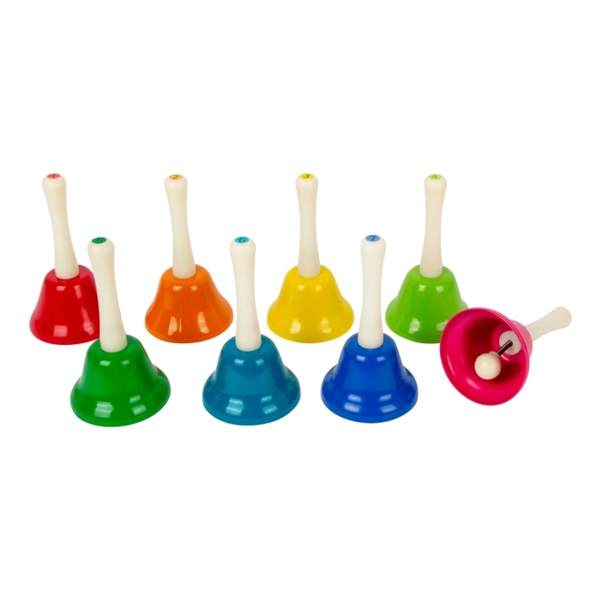 Mali zvončki Foot Set za male glasbenike 8 kos