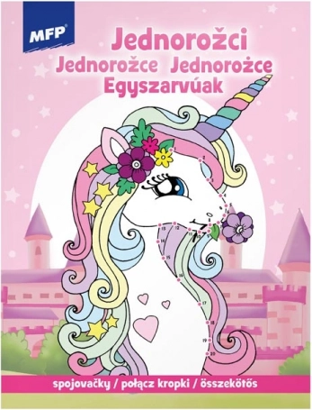 Pobarvanke povezovalke Samorogi 210 × 276 mm, 32 strani