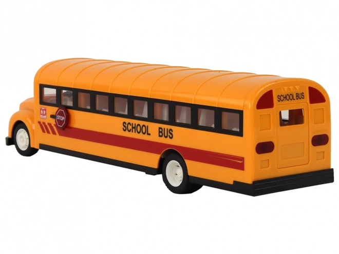 Rumeni šolski avtobus na daljinsko upravljanje R/C Odprta vrata
