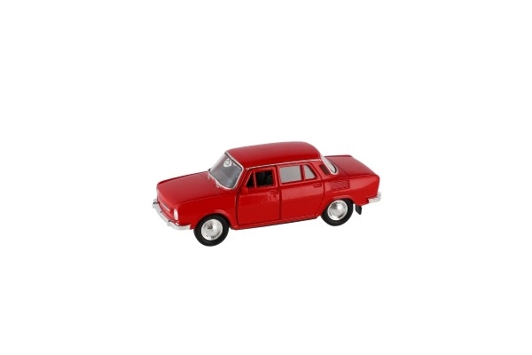 Auto Welly Škoda 100 kov/plast 11cm 1:34 na prosti tek možnost 4 barv 15x7x7cm