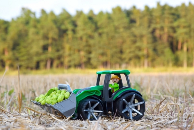 Auto Truxx 2 traktor z zajemalko plast 32 cm z figuro 24m+