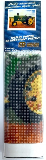 Norimpex diamantno slikanje Traktor John Deere 30x40 cm
