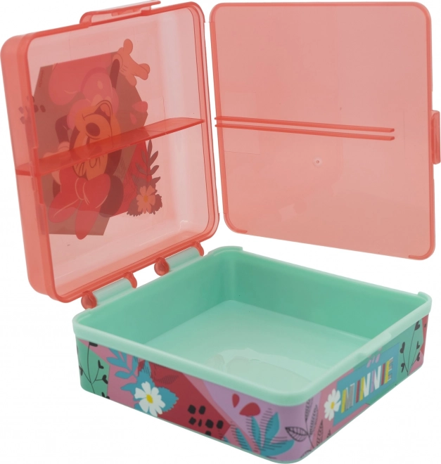 Kvadratna Multi Box za malico Minnie Mouse