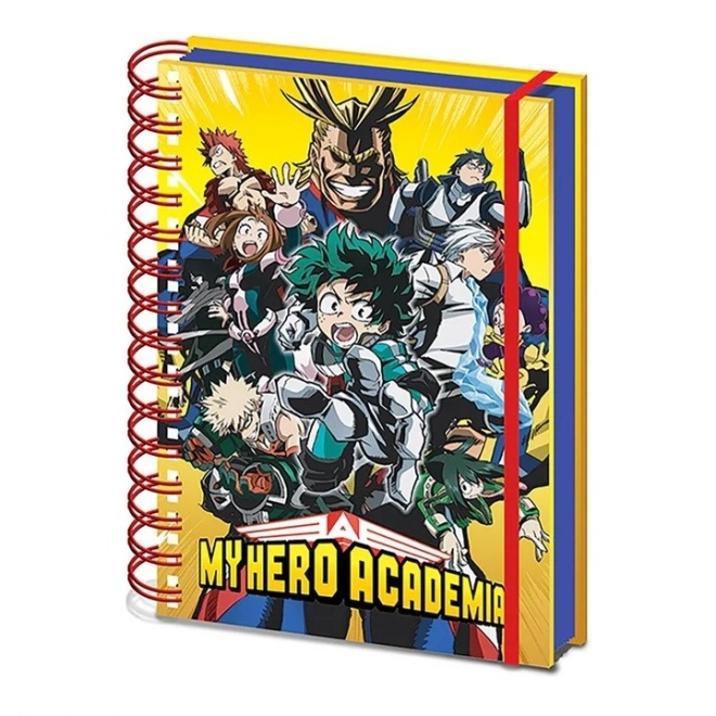 Beležnica s spiralo My Hero Academia