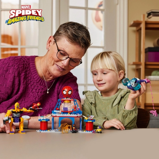 LEGO Marvel 10794 Spideyjeva pajkova baza