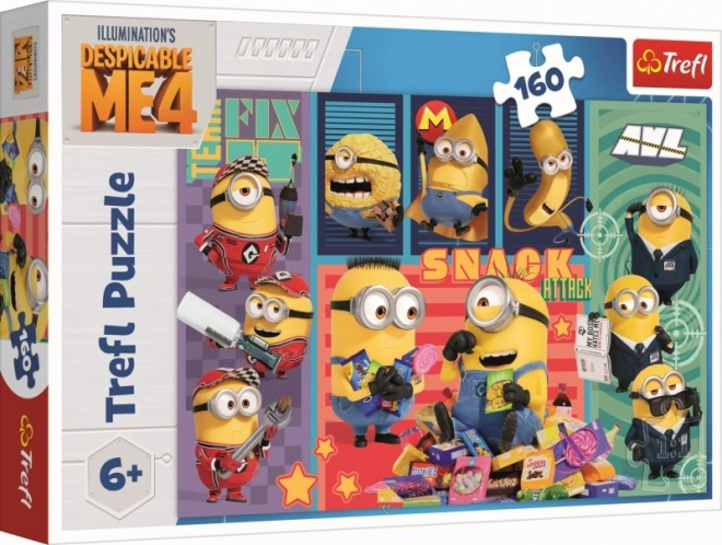 Sestavljanka 160 kosov Minionovo veselje Trefl