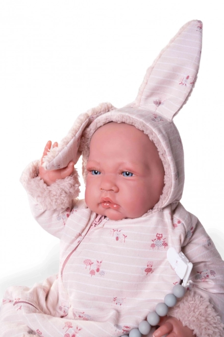 Antonio Juan 80110 SWEET REBORN NACIDA - realistična punčka dojenček z mehkim tekstilnim telesom - 40 cm
