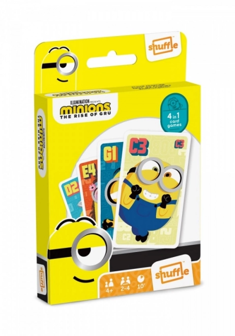 Karte igra Shuffle Fun 4 v 1 Minions: Vstop Gru