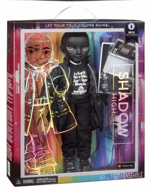 Shadow High S23 Modna lutka - Rexx Mcqueen