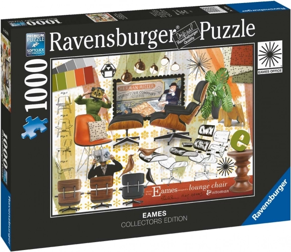 Ravensburger sestavljanka Eames Design Classics 1000 kosov