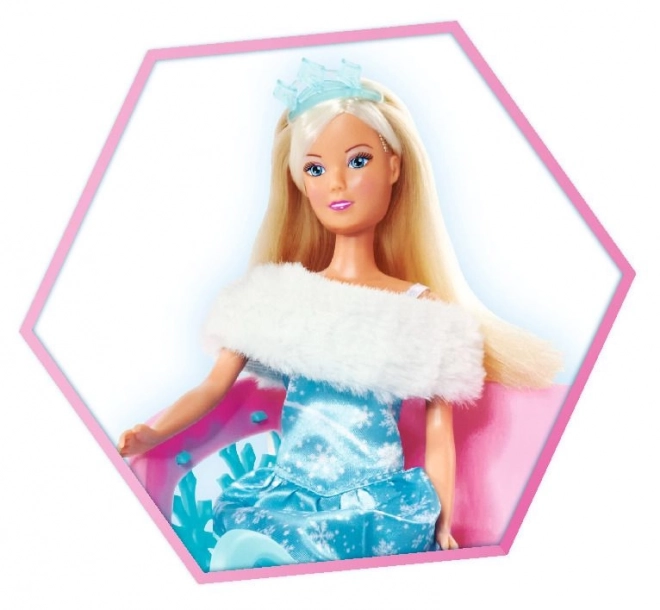 Punčka Steffi s konjem Snow Dream