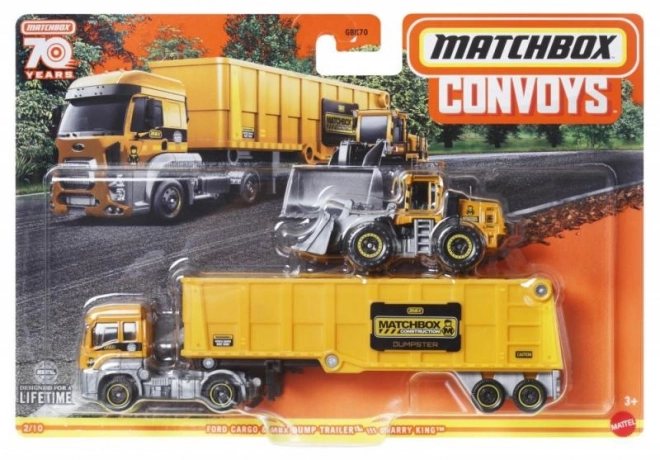 Prevozno vozilo + avto Matchbox Konvoji