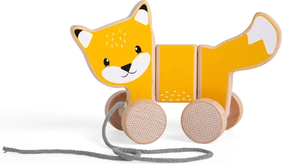 Vlečna lisica iz lesa FSC BIGJIGS TOYS