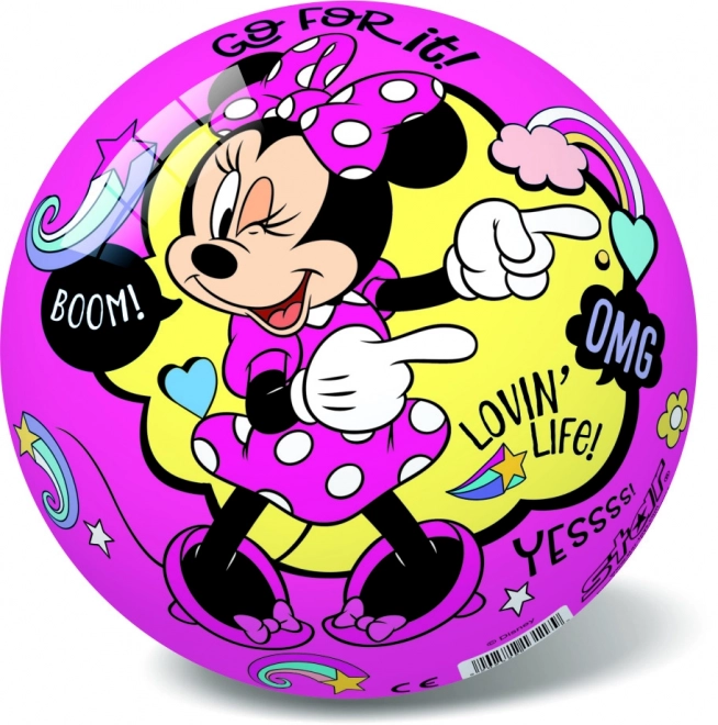 Rožnato-vijolična žoga Disney Minnie