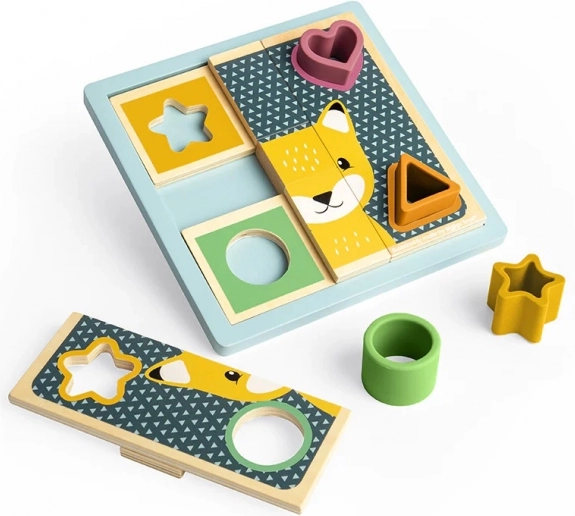 Bigjigs Toys aktivna sestavljanka iz FSC lesa