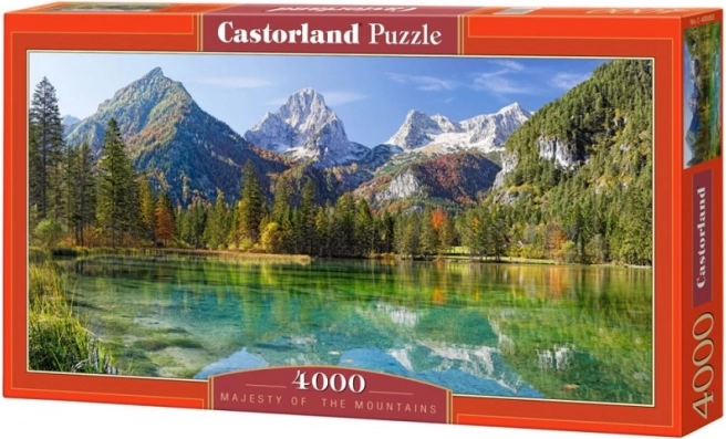 Sestavljanka 4000 koščkov Veličastnost gora CASTORLAND