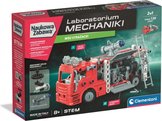 Laboratorijska mehanika – gasilci sestavljanka CLEMENTONI
