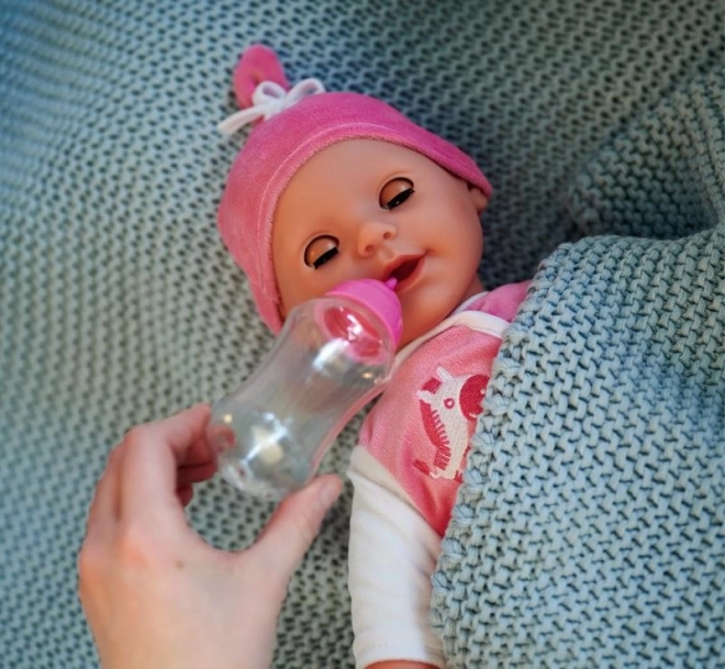 Punčka Laura z otroškim čebljanjem 38 cm