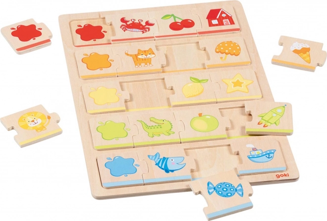 Lesene puzzle Goki Barve