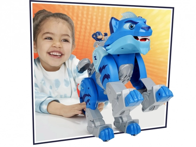 PJMasks Rjoveča pogumna mačka s figurico