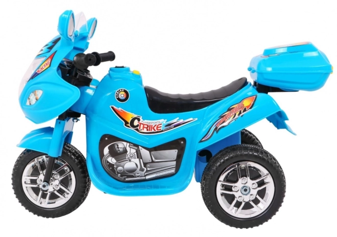 Tricikel BJX-088 električni motocikel + zvoki + luči – Modra