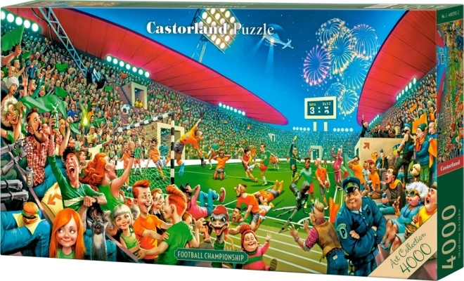 Sestavljanka Castorland Art Collection: Svetovno prvenstvo v nogometu 4000 delov