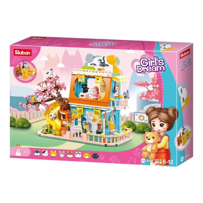 Sluban Girls Dream M38-B1089 Hiša z devetimi mačkami