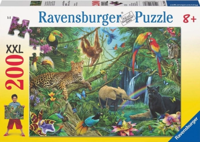 Uganka Živali v Džungli 200 kosov od Ravensburgerja
