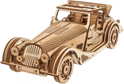 Ugears 3D lesene mehanske sestavljanke športni avto Rapid Mouse