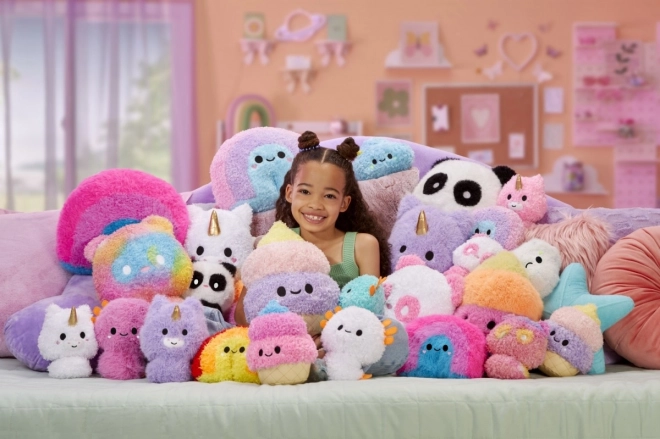 Plišasti Veliki Fluffie Stuffiez - Mavrični