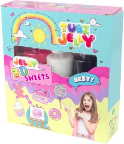 Komplet Tubi Jelly 3 barve – sladkarije